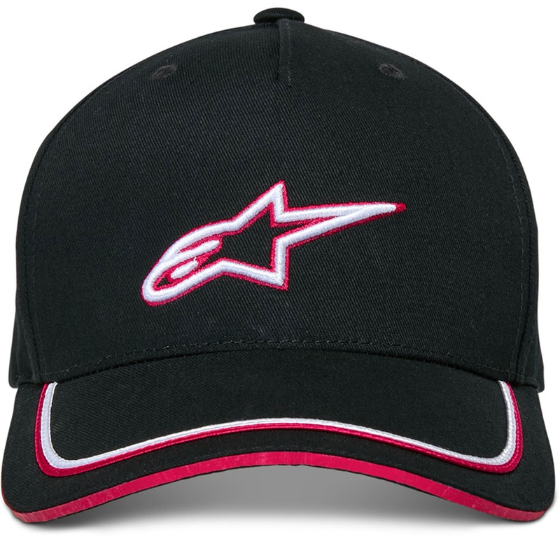 Alpinestars Ascencion Snapback Cap schwarz-rot