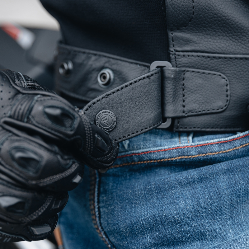 Rebelhorn Vandal Leder Motorradjacke schwarz