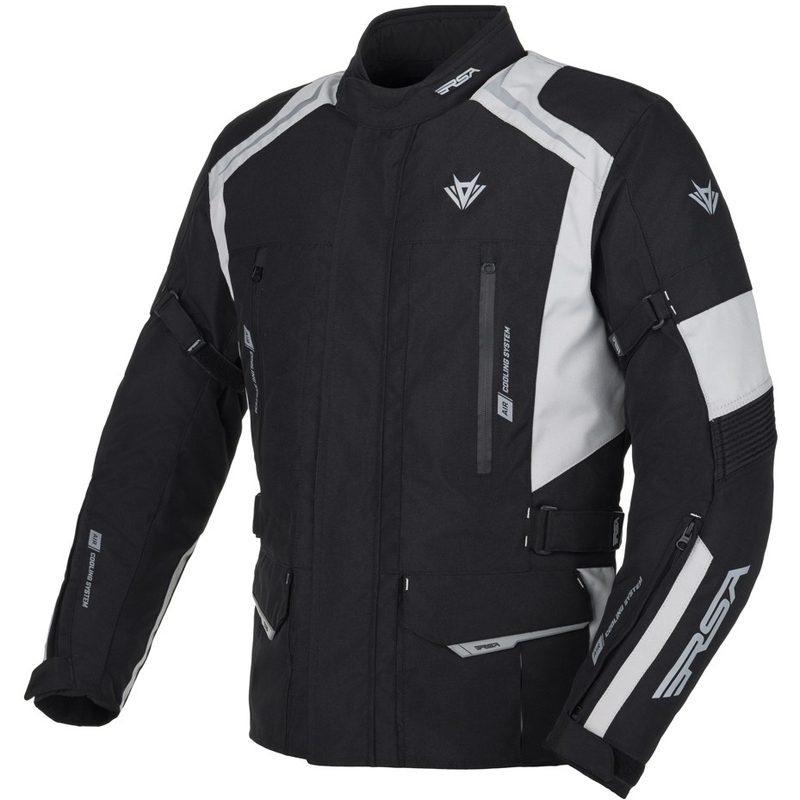 RSA EXO 2 Motorradjacke schwarz-grau