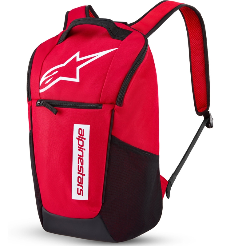 Alpinestars Defcon V3 Rucksack rot-weiß 13,6 l