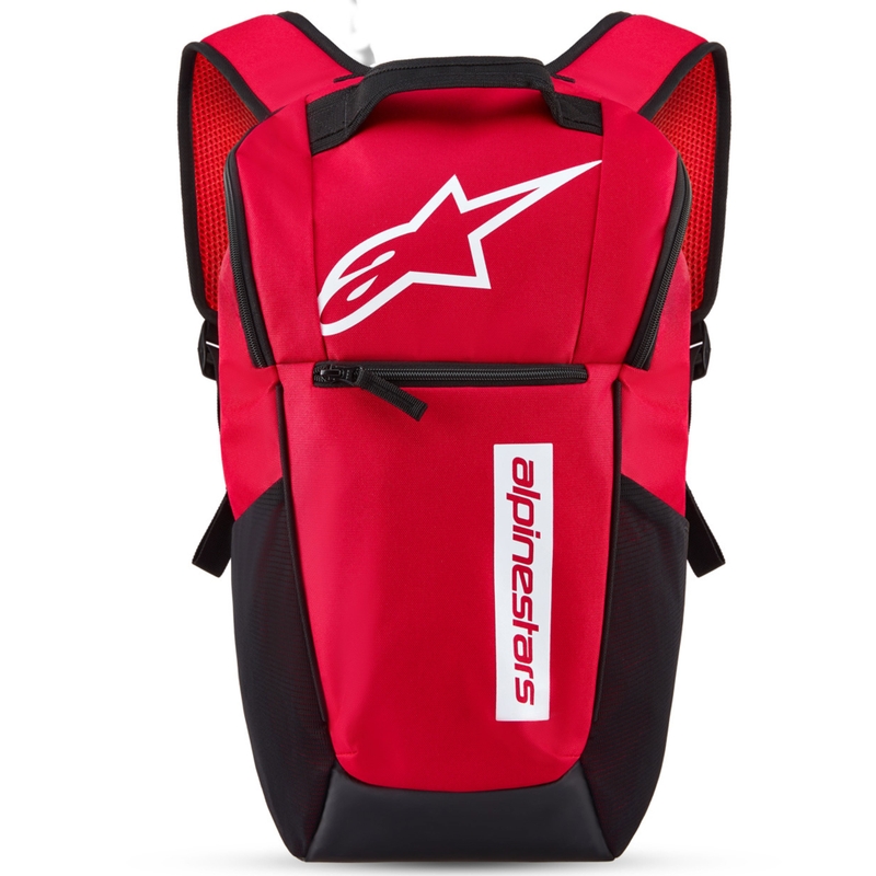 Alpinestars Defcon V3 Rucksack rot-weiß 13,6 l