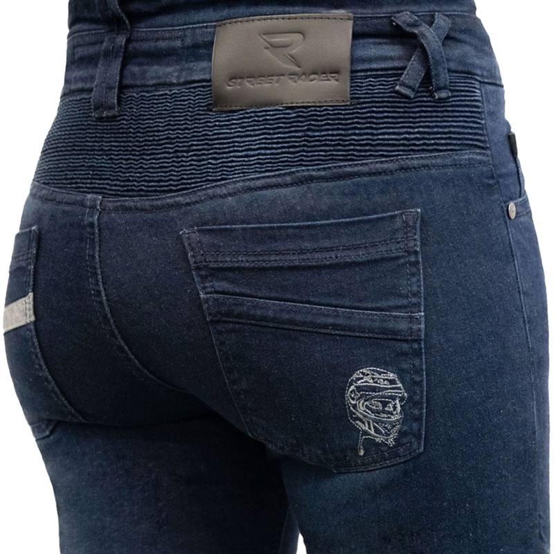 Damen Jeans Street Racer Spike II Slim Fit CE blau