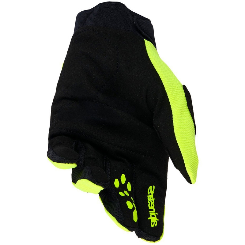 Alpinestars Full Bore V2 Jugend/Kinder Motocross Handschuhe fluo gelb-schwarz