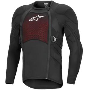 Alpinestars Bionic Plasma LT Langarm-Körperprotektor schwarz-rot-weiß