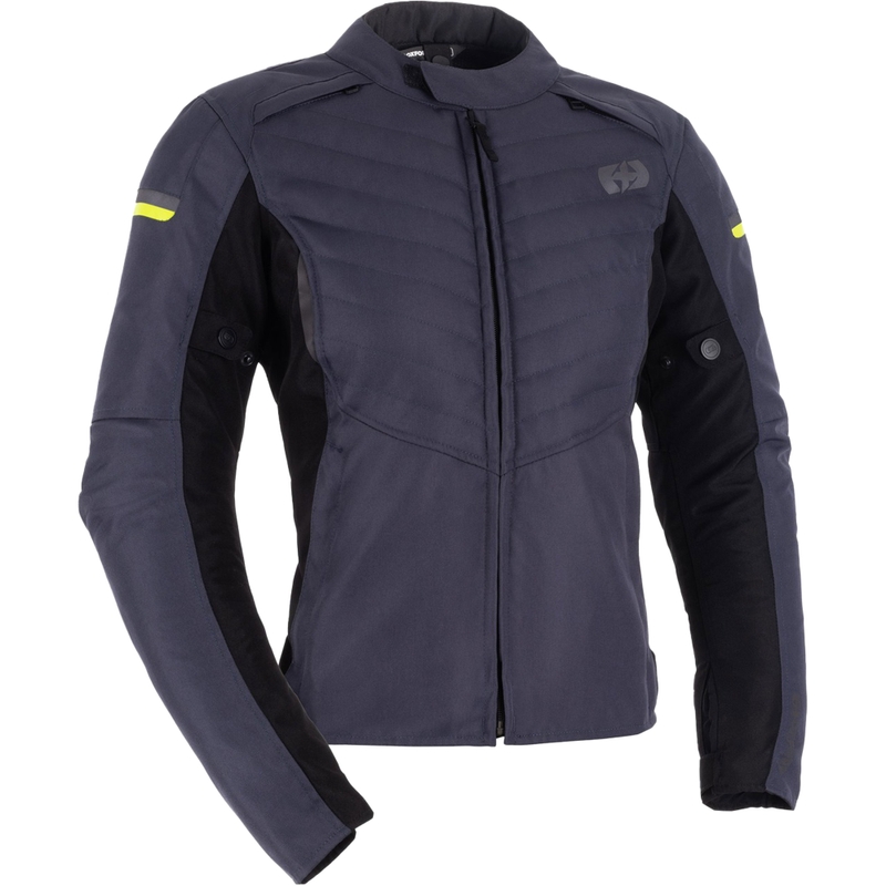 Damen Motorradjacke OXFORD VALENCIA 2D 3.0 schwarz-grau