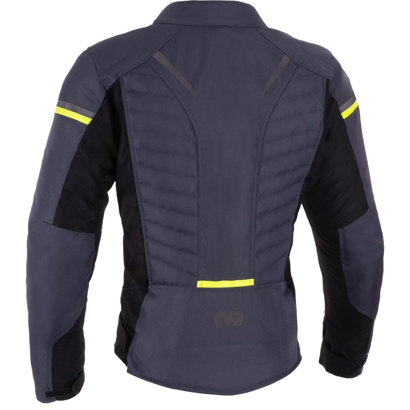 Damen Motorradjacke OXFORD VALENCIA 2D 3.0 schwarz-grau