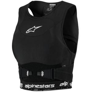 Körperschutz Alpinestars Stella Plasma Chest Schwarz-Weiß Damen