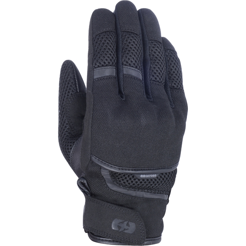Motorradhandschuhe OXFORD BRISBANE AIR schwarz
