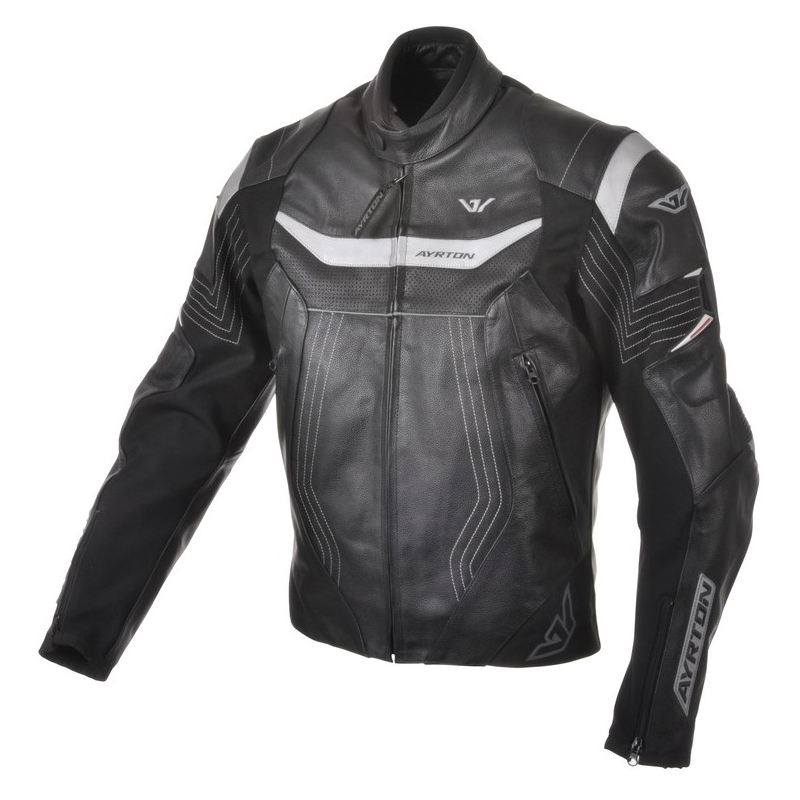 Ayrton Enigma Schwarz Motorrad Jacke Ausverkauf