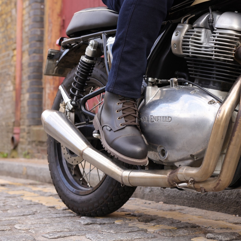 Oxford Merton 2.0 Motorradstiefel braun