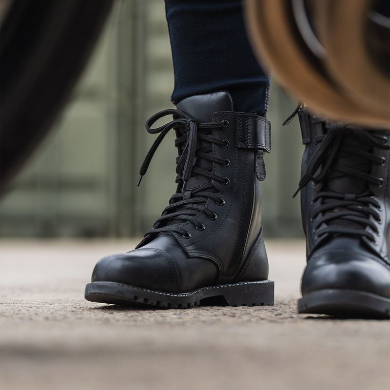 Damen Motorradstiefel Oxford Radley schwarz