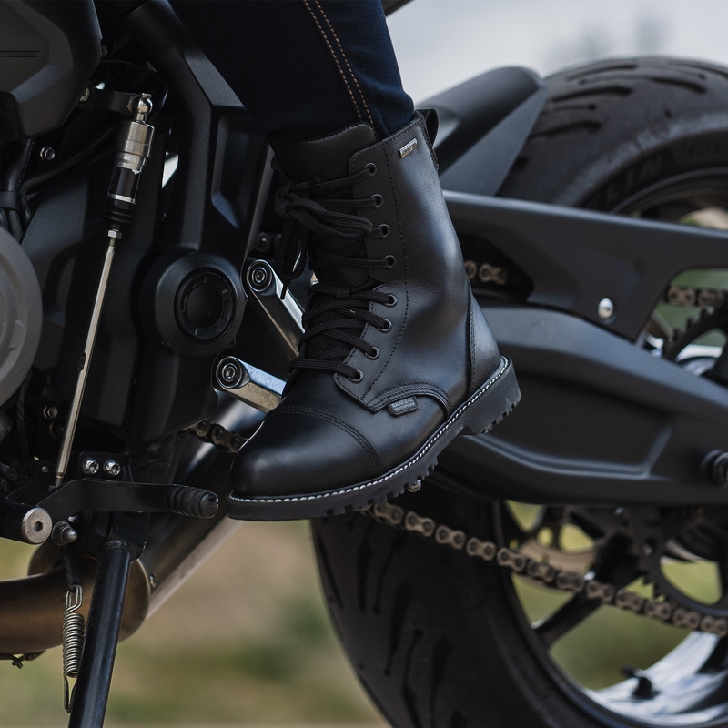 Damen Motorradstiefel Oxford Radley schwarz