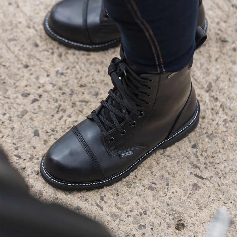 Damen Motorradstiefel Oxford Radley schwarz