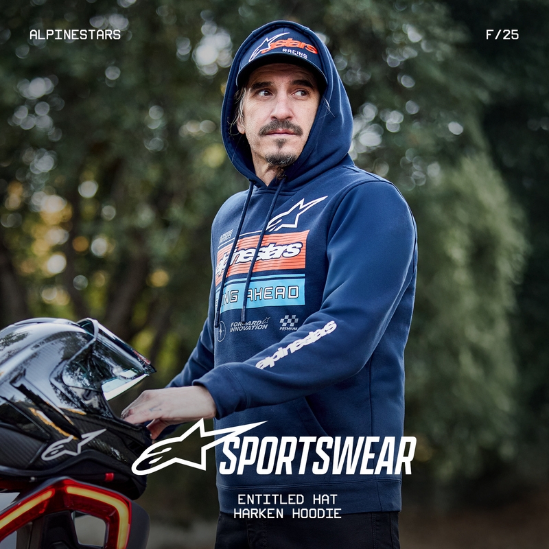 Alpinestars Harken Hoodie blau