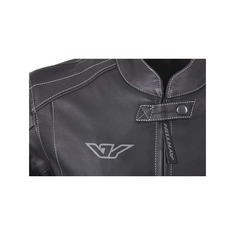Ayrton Vixen Damen Motorradjacke Schwarz