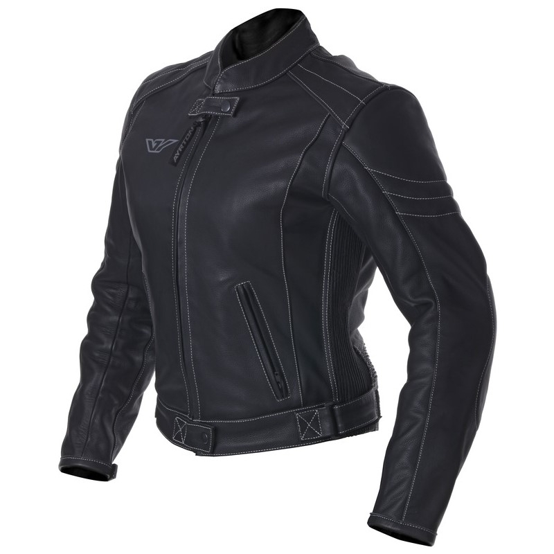 Ayrton Vixen Damen Motorradjacke Schwarz