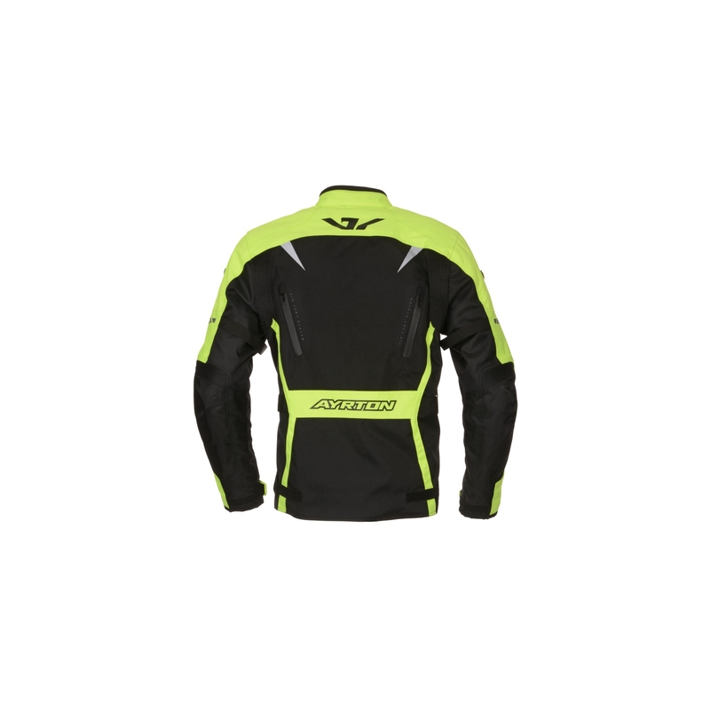Ayrton Arcon schwarz-fluorgelbe Motorradjacke Ausverkauf