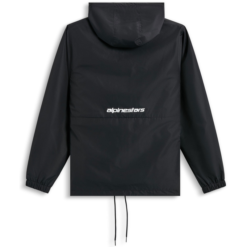 Windbreakerjacke Alpinestars Speeder Chromium Schwarz-Weiß