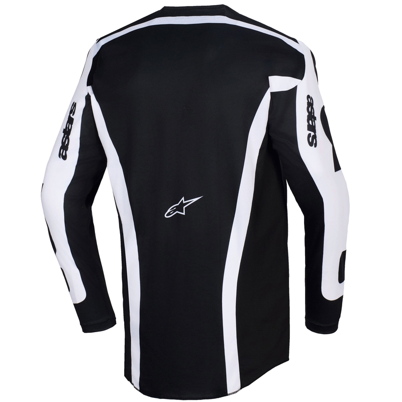 Alpinestars Racer Riway Motocrosstrikot weiß-schwarz