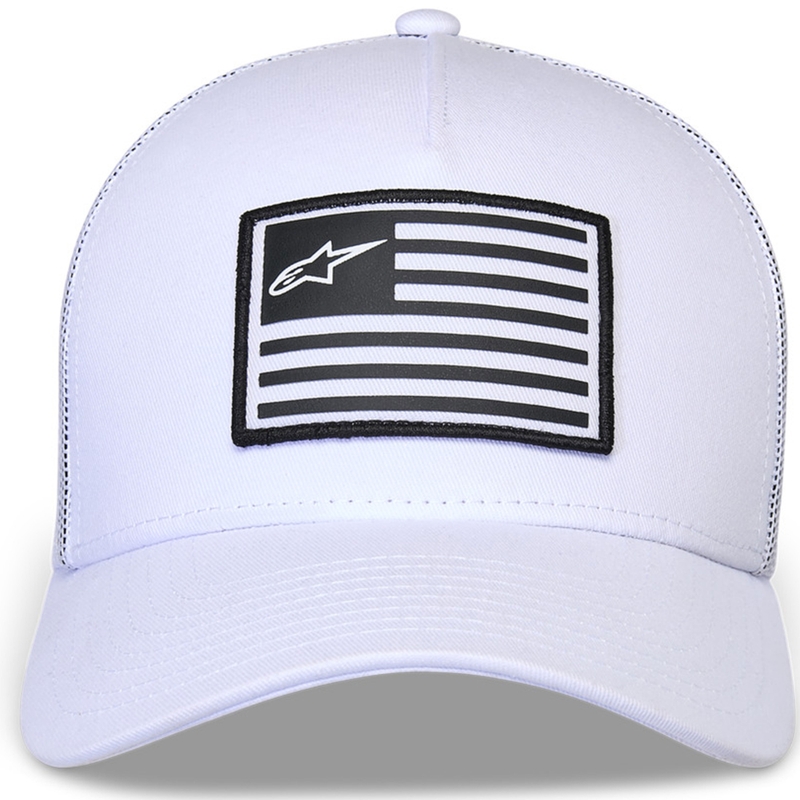 Alpinestars Flag Snap Hat weiß-weiß