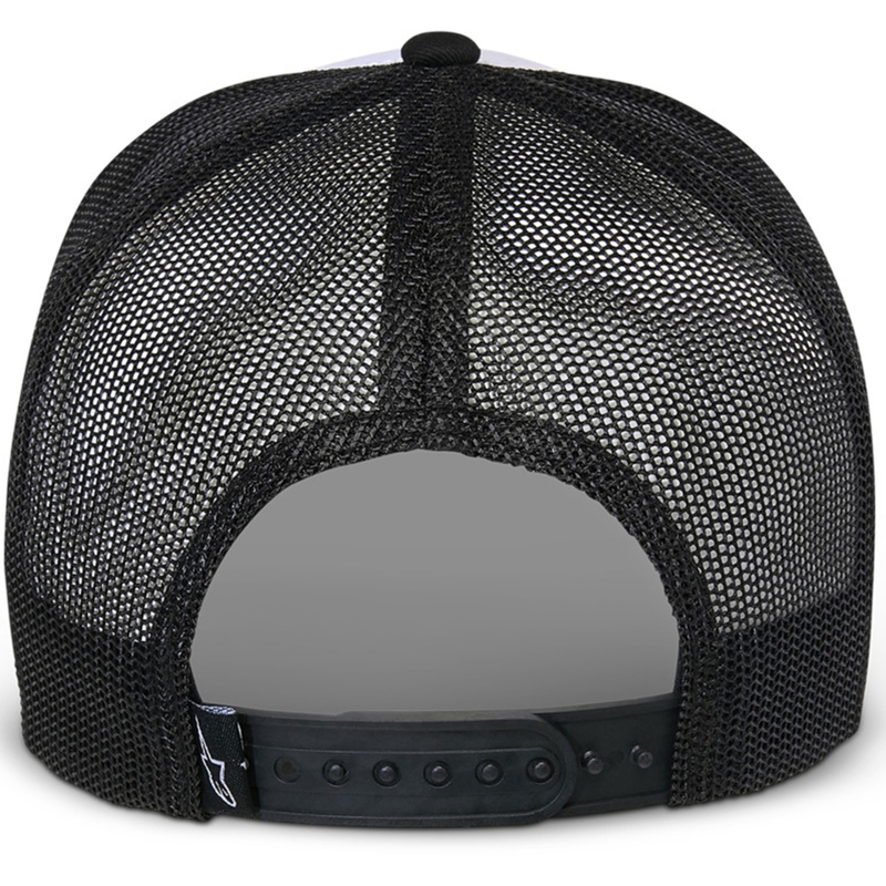 Alpinestars Flag Snap Hat weiß-schwarz