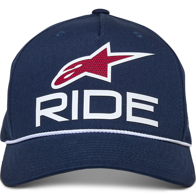 Alpinestars Ride Comp Snapback Cap blau-weiß-rot