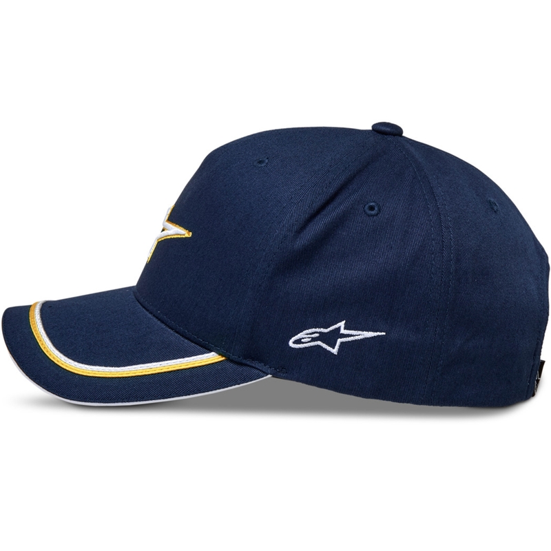 Alpinestars Ascencion Snapback Cap blau-gold