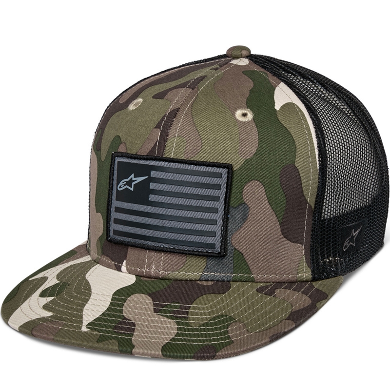 Alpinestars Corp Cap grün camo-schwarz