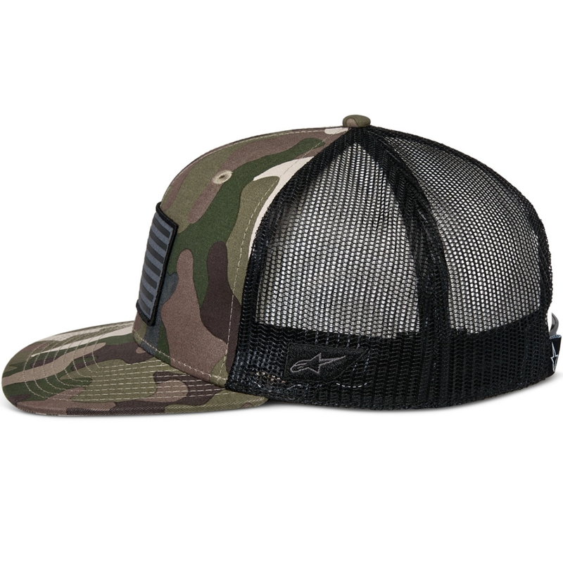 Alpinestars Corp Cap grün camo-schwarz