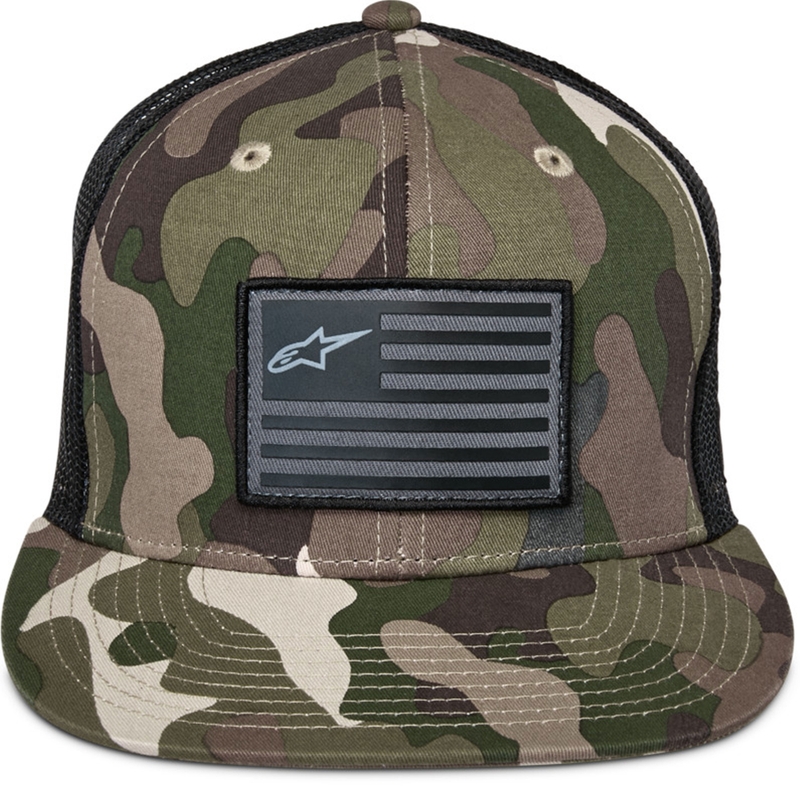 Alpinestars Corp Cap grün camo-schwarz