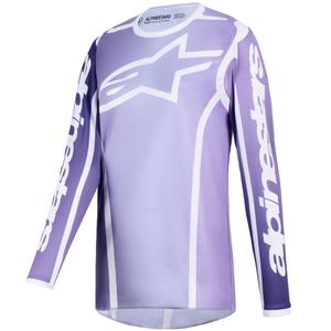 Alpinestars Stella Fluid Apex Damen Motocross Trikot lila-weiß