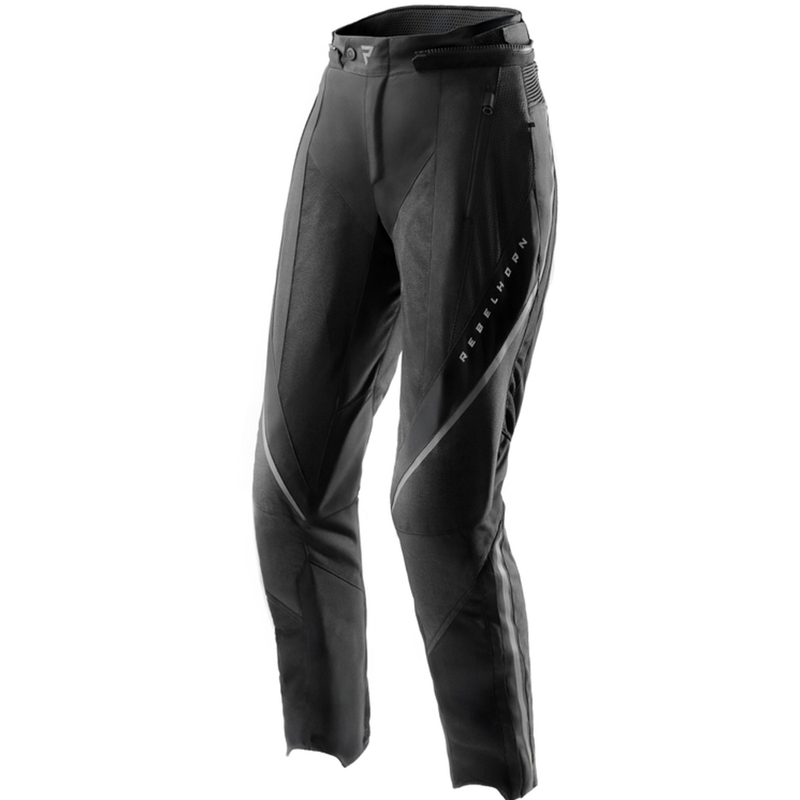 Damen Motorradhose Rebelhorn Hiflow V schwarz