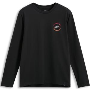 Alpinestars True CSF Langarm-T-Shirt Schwarz