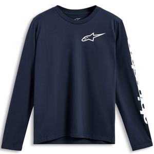 Alpinestars Trackside CSF Langarm-T-Shirt Blau