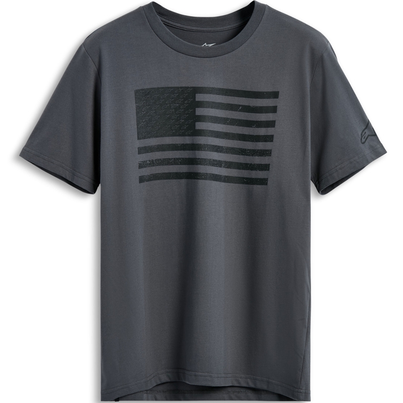 Graues T-Shirt Alpinestars Waving Patch CSF