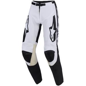 Alpinestars Racer Riway Motocrosshose weiß-schwarz