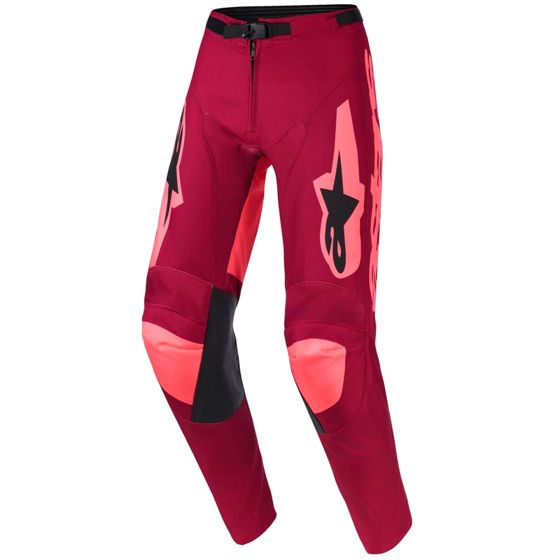 Alpinestars Racer Riway Motocrosshose dunkelrot-koralle