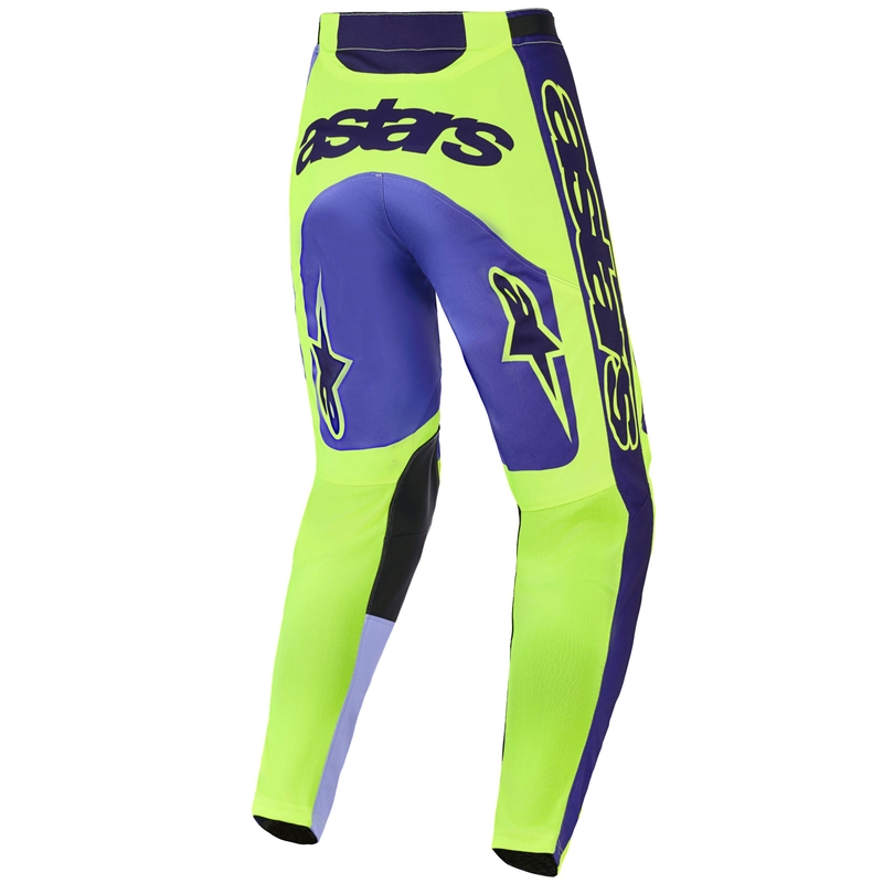 Alpinestars Racer Portl Motocrosshose lila-neongelb