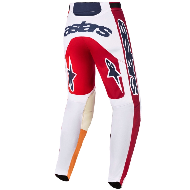Alpinestars Racer Portl Motocrosshose rot-orange-hellgrau