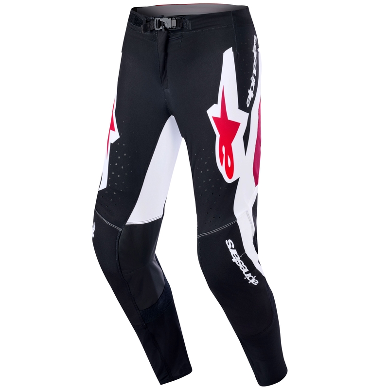 Alpinestars Supertech Pro Vista Motocrosshose schwarz-rot-weiß