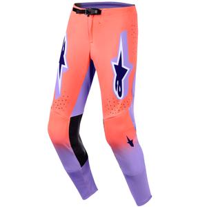 Alpinestars Supertech Scenz Motocrosshose orange-koralle-lila