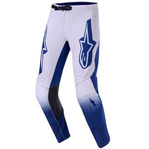 Alpinestars Supertech Scenz Motocrosshose hellgrau-dunkelblau