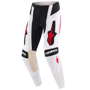Alpinestars Techstar Knif Motocrosshose schwarz-weiß-blau-rot
