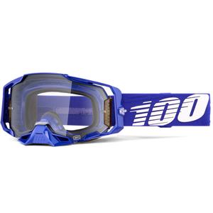 100 % Armega Kleim Motocross-Brille mit klarem Plexiglas