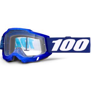 100% Accuri 2 2028 Motocross-Brille mit klarem Plexiglas