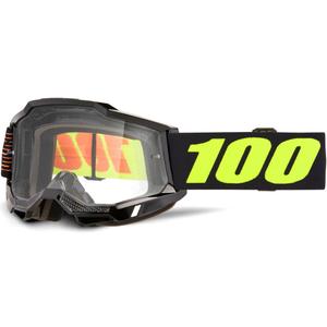 100% Accuri 2 Fairbanks Motocross-Brille mit klarem Plexiglas
