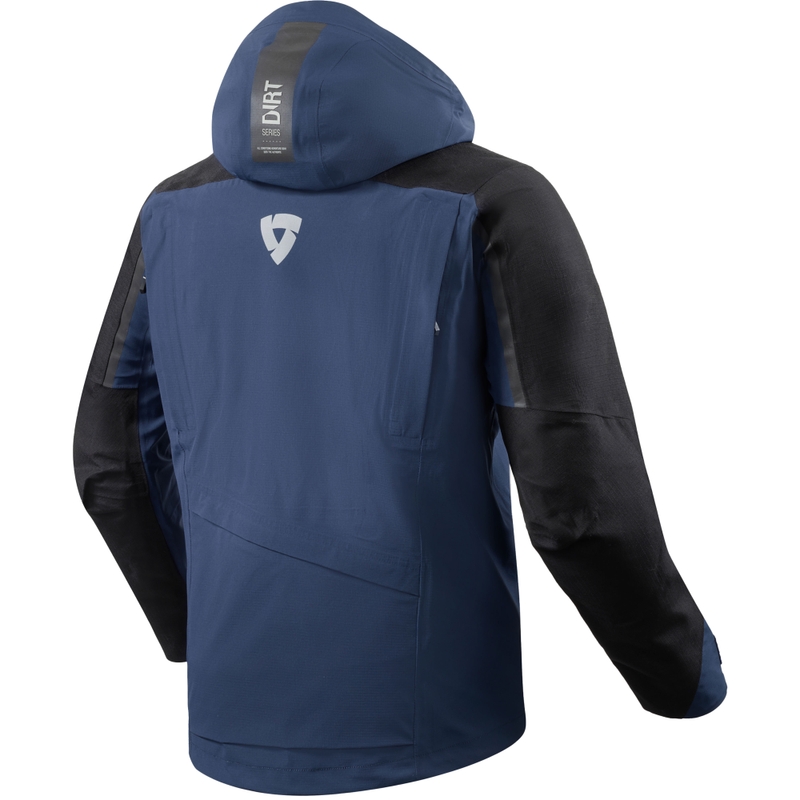 Revit Component 3 H2O Motorradjacke schwarz-dunkelblau