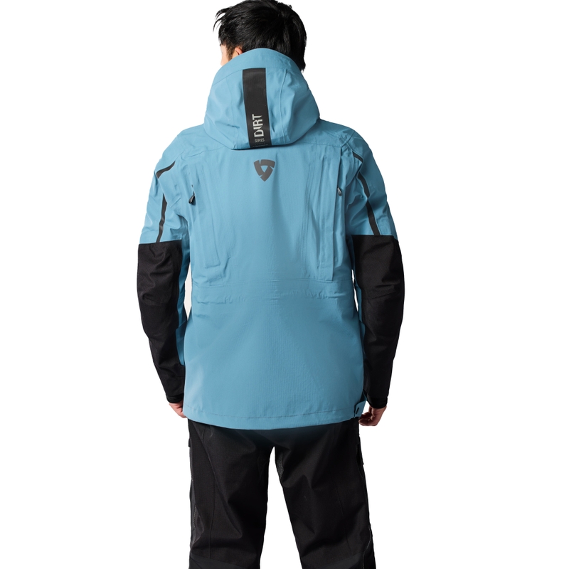 Revit Blackwater 3 H2O Motorradjacke blau-schwarz