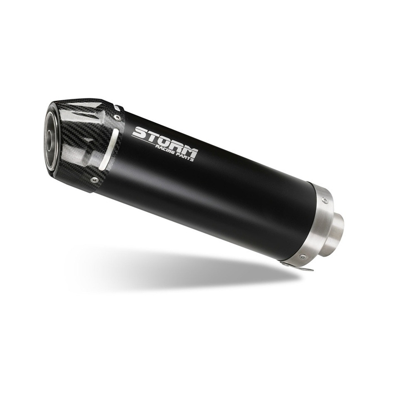 Auspuffendstück STORM GP Black with carbon cap