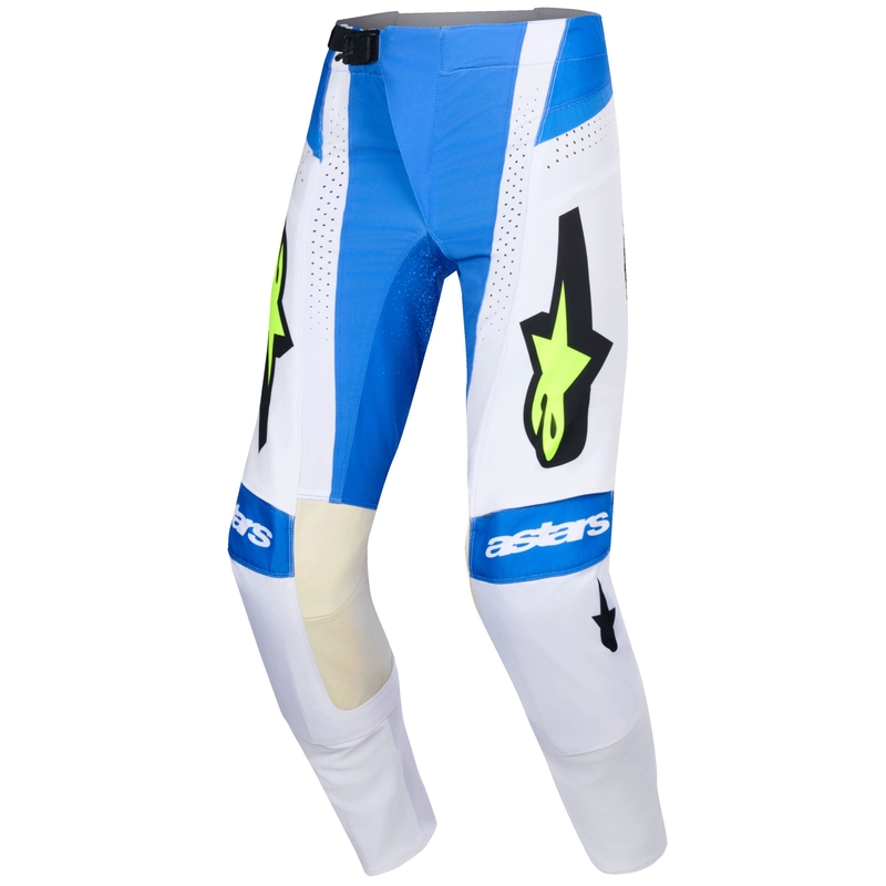Alpinestars Techstar Knif Motocrosshose blau-schwarz-neongelb